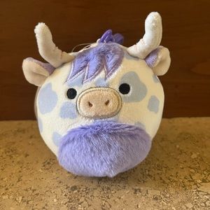 Squishmallow Conway Highland Cow Clip